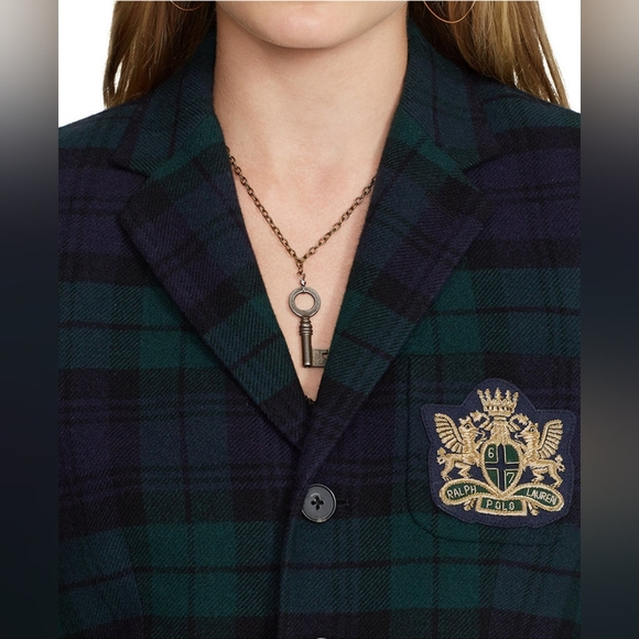 Polo Ralph Lauren plaid blazer size 6 - Picture 7 of 7